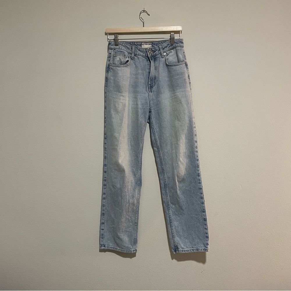 We the Free Free People Light Blue Pacifica Straight Leg Jeans, Size 27 - Picture 2 of 5